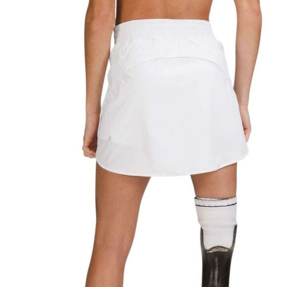 Lululemon Hotty Hot High-Rise Skirt White - Picture 5 of 8